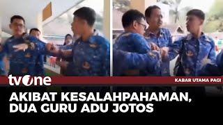 2 Guru SD di Temanggung Adu Jotos di Depan Murid | Kabar Utama Pagi tvOne