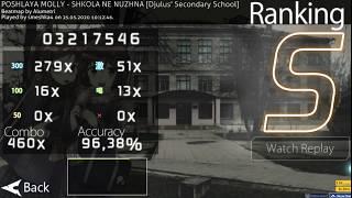 osu! POSHLAYA MOLLY - SHKOLA NE NUZHNA [Djulus' Secondary School] 96,38%