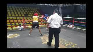 RAFAEL STUART HURTADO VS FIDEL NOGUERA, SEMI FINAL CAMP NAC JR, FENIBOXA, SAB 25 NOV 2023. BOXEO.