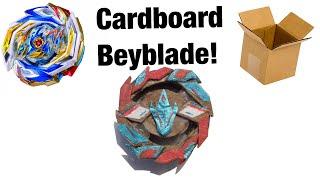 First Ever Fully Burst Compatible Cardboard Beyblade!