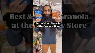 Best & Worst Granola at the Grocery Store #granola #groceryshopping #grocery