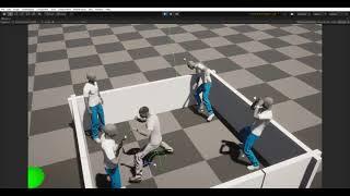 Multidirectional hand combat in unity...WIP