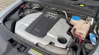 Diesel Startup V6 Engine Sound Audi A6 4F 2.7 TDI