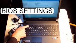 LENOVO B50-80 ENTERING BIOS AND DEFAULT SETTINGS