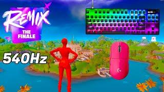 SteelSeries Apex Pro TKL ASMR  Solo Gameplay  Satisfying Keyboard Fortnite 360 FPS 4K