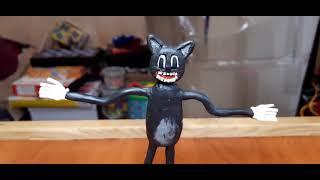#Лепим из пластилана #CartonCat