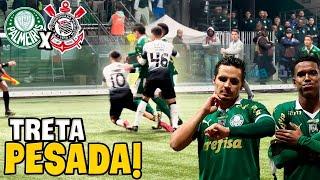 MUITA TRETA E EXPULSÃO NO CLÁSSICO PALMEIRAS x CORINTHIANS! Veiga x Garro!