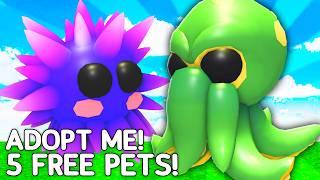 How To Get ALL 5 NEW Ocean Pets In Adopt Me!