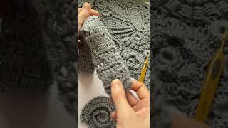 Пояс вязаный крючком для пальто #crochet #вязаный #crochetknitting #knitting #handmade #крючком