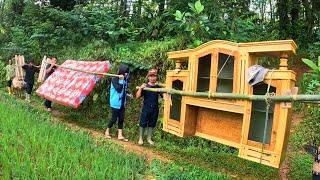 Beginilah Seserahan Pernikahan Di Kampung, Melewati Sawah Sungai Lembah. Jawa Barat Garut Selatan