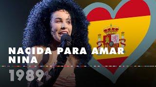 NACIDA PARA AMAR – NINA (Spain 1989 – Eurovision Song Contest HD)