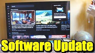 Samsung TV | One UI OS Software Upgrade Process