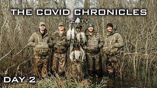 Duck Hunting - Pintails and Mallards In The Trees!! K Zone TV: "The C0vid Chronicles" Day 2