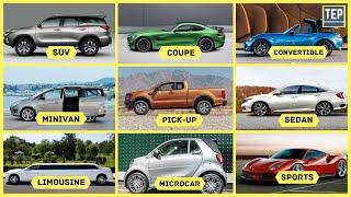 Different Types of Car Body Style | Every Car Shape Explained