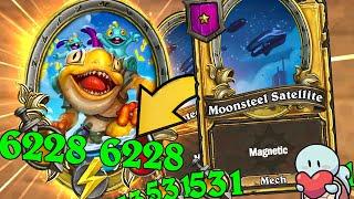 Mechs buffing Murlocs Combo?! | Hearthstone Battlegrounds