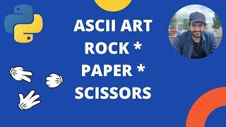 Python Rock Paper Scissors | ASCII art | Beginner Python Project