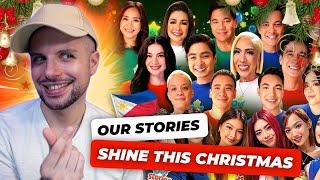 Our Stories Shine This Christmas is SUPER CATCHY | ABS-CBN Christmas ID 2024 | REACTION