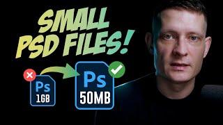 How to Reduce File Size in Adobe Photoshop!