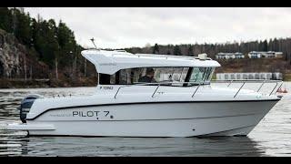 Катера моторные Finnmaster Pilot 7 Weekend |Продажа яхт в Москве