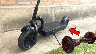 The simplest electric scooter from a gyro scooter for a penny!