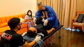 Chris Leong Treatment Neck and Knee Issues