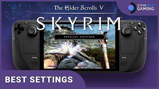 Skyrim Special Edition - Steam Deck Gameplay - Best Settings - Elder Scrolls V