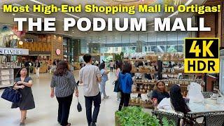 The Podium Mall Tour | SM’s Most High-End Shopping Mall in Ortigas Center, Metro Manila, Philippines