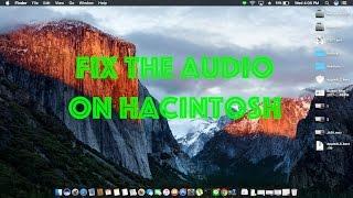 Fix the Audio on Hackintosh