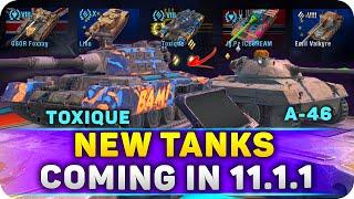 Hidden Tanks In 11.1.1 | WoT Blitz