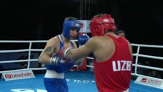 Kielce 2021 Session10A (M75kg)  ISMOILOV Nurislom (UZB) vs VIKTAROVICH Andrei (BLR)