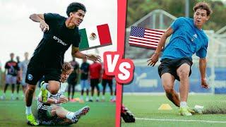 Mexico Vs USA!! Top Academy Prospects FACE OFF In North Carolina (1V1s for $1K)