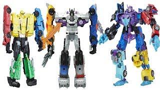 TRANSFORMERS COMBINER WARS VS TRANSFORMERS ROBOTS IN DISGUISE MENASOR, ULTRA BEE ROBOTS