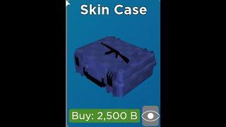 Opening my First Weapon Skin Crate! Arsenal Roblox!