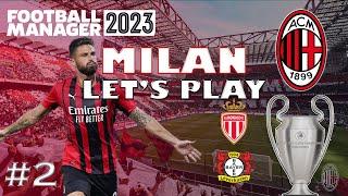 FM23 Milan - Episode 2: SET PIECES & HEADERS Football Manager 2023 Let's Play