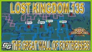 INTENSE 2X RALLIES - THE GREAT FORTRESS WALL OF LK135 - Rise of Kingdoms