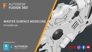 Master Surface Modeling in Fusion 360