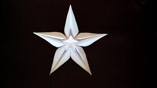 Красивая звезда оригами, Beautiful origami star