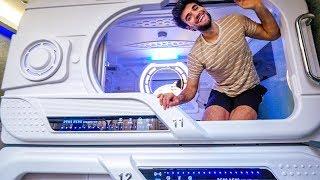 WORLD’S BEST CAPSULE HOTEL ($9/Night)!