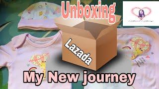 My New Journey Thank you PaPa God  & Unboxing Lazada