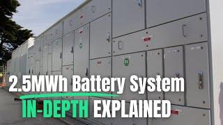 2.5 MWh Battery System Walk-through COMPLETE GUIDE