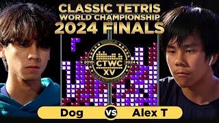 2-TIME CHAMP vs 15 Y/O WORLD RECORD HOLDER - Classic Tetris World Championship 2024 Finals