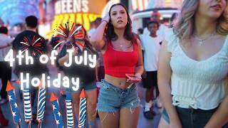 Fremont Street Las Vegas, 4th of July 2024