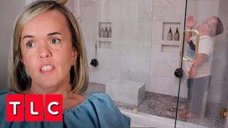 Amber y Joseph disfrutan de su nuevo baño | Una Gran Familia | TLC Latinoamérica