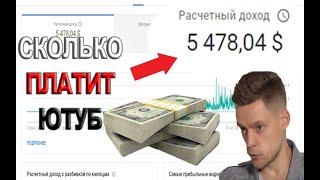 Сколько Платит YouTube за 1000 Просмотров? Реальная Статистика Канала