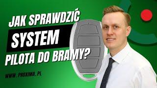 Jak sprawdzić system pilota do bramy? #proxima #proximaelectronics #automatyka #pilotydobram