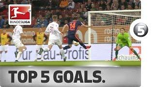 Top 5 Goals - Robben, Pizarro and More with Incredible Strikes