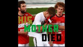 His mother died