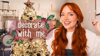 Decorate With Me for Christmaswhimsical wonderland, yule ball, harry potter vibes // a cozy vlog