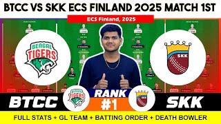 BTCC vs SKK , BTCC vs SKK , BTCC Dark Knights vs SKK Rapids 1ST ECS T10 Finland