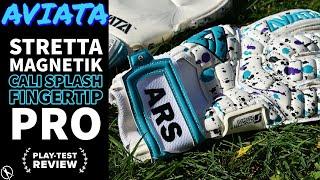 Goalkeeper Glove Review : Aviata Stretta Cali Splash Fingertip Pro